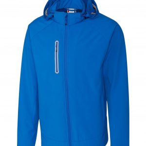 Clique Milford Waterproof Softshell Full Zip Hooded Mens Jacket