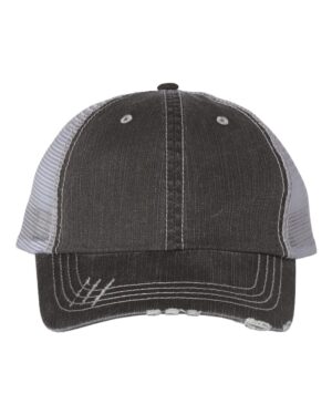 Mega Cap Herringbone Trucker Cap - Image 3