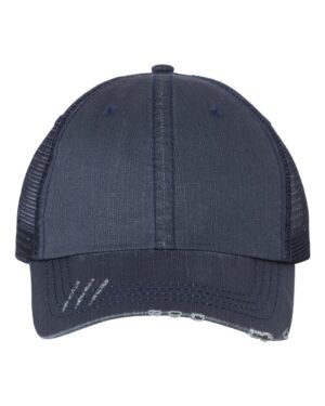 Mega Cap Herringbone Trucker Cap - Image 4