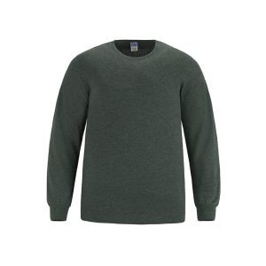 Canada Sportswear Youth Long Sleeve Crewneck Ring Spun Combed Cotton Tee - Image 6