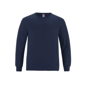 Canada Sportswear Men's Long Sleeve Crewneck Ring Spun Combed Cotton Tee - Image 7