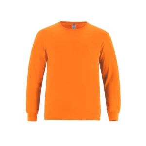Canada Sportswear Men's Long Sleeve Crewneck Ring Spun Combed Cotton Tee - Image 8