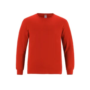Canada Sportswear Men's Long Sleeve Crewneck Ring Spun Combed Cotton Tee - Image 4
