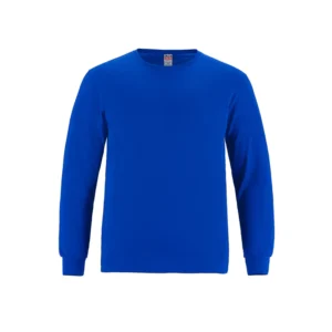 Canada Sportswear Men's Long Sleeve Crewneck Ring Spun Combed Cotton Tee - Image 3