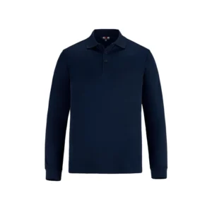 Canada Sportswear Men's Long Sleeve Pique Mesh Polo - Image 5