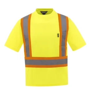 Canada Sportswear Men's Hi-vis Safety T-shirt - Image 4