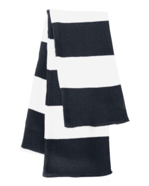 Sportsman Rugby-Striped Knit Scarf - Image 5