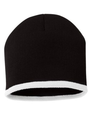 Sportsman 8" Bottom-Striped Knit Beanie - Image 6