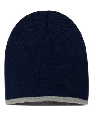 Sportsman 8" Bottom-Striped Knit Beanie - Image 5