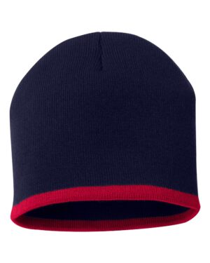 Sportsman 8" Bottom-Striped Knit Beanie - Image 4