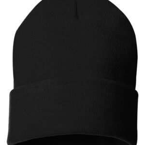 Sportsman Solid 12" Cuffed Beanie