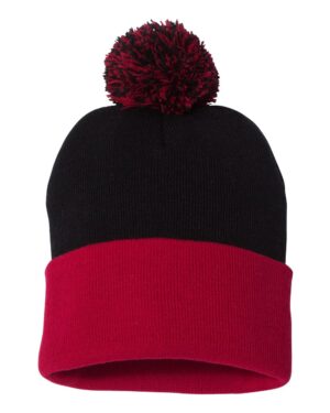 Sportsman Pom-Pom 12" Knit Beanie - Image 13