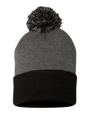 Sportsman Pom-Pom 12" Knit Beanie - Image 12