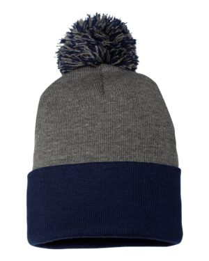 Sportsman Pom-Pom 12" Knit Beanie - Image 10
