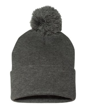 Sportsman Pom-Pom 12" Knit Beanie - Image 11