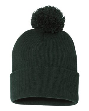 Sportsman Pom-Pom 12" Knit Beanie - Image 8