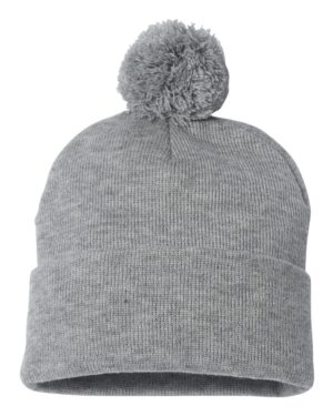 Sportsman Pom-Pom 12" Knit Beanie - Image 5