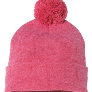 Sportsman Pom-Pom 12" Knit Beanie