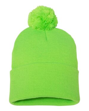 Sportsman Pom-Pom 12" Knit Beanie - Image 22