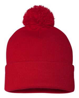 Sportsman Pom-Pom 12" Knit Beanie - Image 19