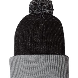 Sportsman 12" Knit Speckled Pom-Pom Beanie