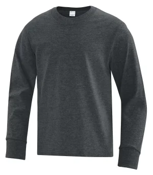 Atc™ Everyday Cotton Long Sleeve Youth Tee - Image 5
