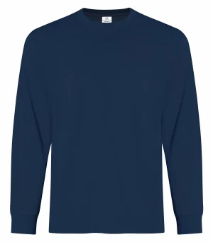 Atc™ Everyday Ring Spun Cotton Long Sleeve Tee - Image 5