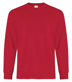 Atc™ Everyday Ring Spun Cotton Long Sleeve Tee - Image 8