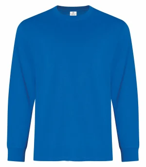 Atc™ Everyday Ring Spun Cotton Long Sleeve Tee