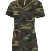 Atc™ Eurospun® Ring Spun V-neck Ladies' Tee - Image 9