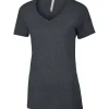Atc™ Eurospun® Ring Spun V-neck Ladies' Tee - Image 11
