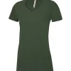 Atc™ Eurospun® Ring Spun V-neck Ladies' Tee - Image 14