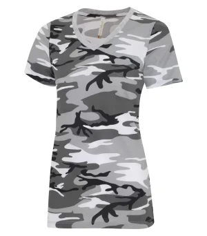 Atc™ Eurospun® Ring Spun V-neck Ladies' Tee - Image 15