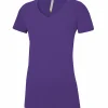 Atc™ Eurospun® Ring Spun V-neck Ladies' Tee - Image 19
