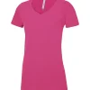 Atc™ Eurospun® Ring Spun V-neck Ladies' Tee