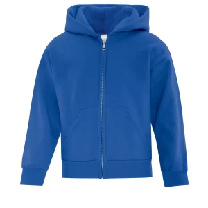 Atc™ Everyday Fleece Full Zip Hooded Youth Sweatshirt