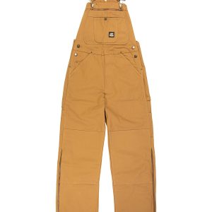 Berne Men's Tall Slab Unlined Duck Bib Overall