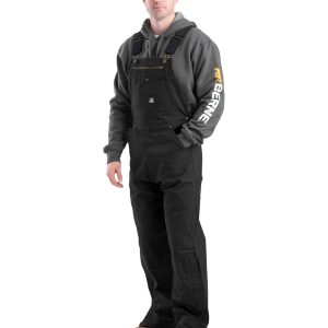 Berne Men's Tall Acre Unlined Washed Bib Overall