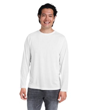Core 365 Adult Fusion ChromaSoft™ Performance Long-Sleeve T-Shirt - Image 5