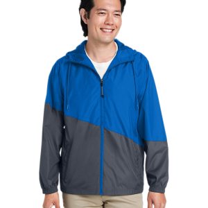 Core 365 Unisex Techno Lite Colorblock Windbreaker