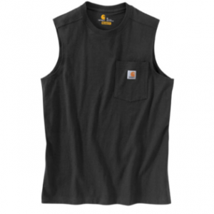 Carhartt M RlxdFit HW Slvlss Pkt TShrt