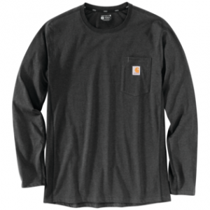 Carhartt M Force RlxdFit MW LS Pkt T-Shrt