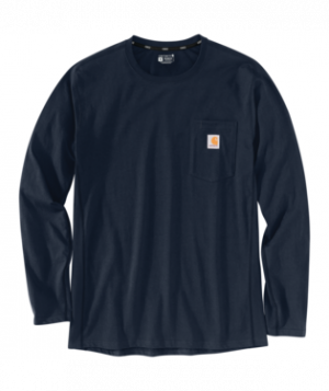 Carhartt M Force RlxdFit MW LS Pkt T-Shrt - Image 3