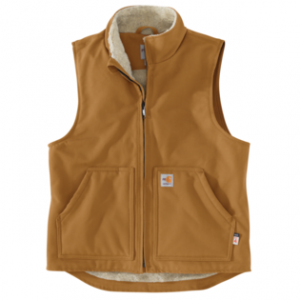 Carhartt M FR Duck Sherpa Lined Vest