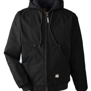 Berne Men's Highland Washed Cotton Duck Hooded Jacket