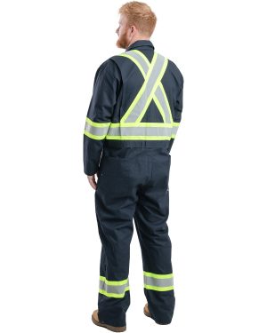 Berne Men's Safety Striped Gasket Unlined Coverall - Image 2