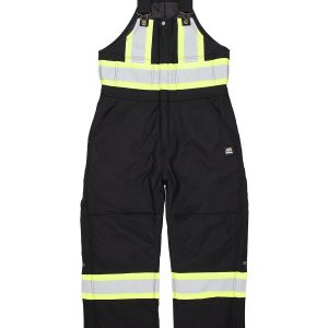 Berne Men's Safety Striped Arctic Insulated Bib Overall