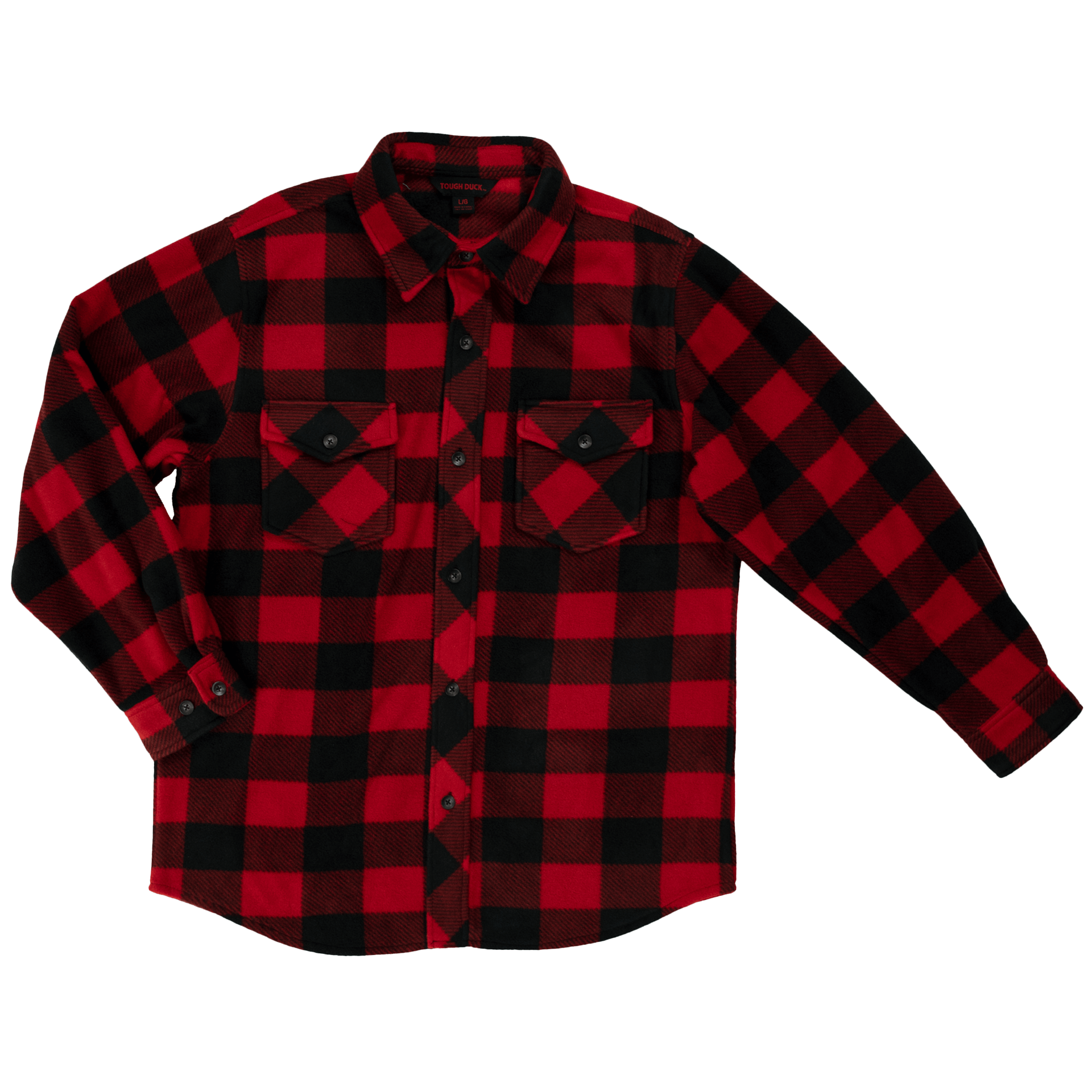 Tough Duck Buffalo Check Fleece Shirt