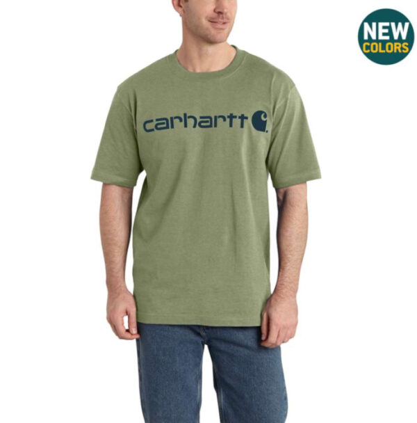 Carhartt Men's Short-Sleeve Logo T-Shirt - Image 9