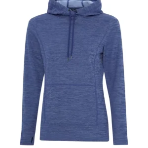 Atc™ Dynamic Heather Fleece Hooded Ladies' Sweatshirt